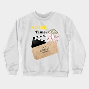 Movie Time Crewneck Sweatshirt